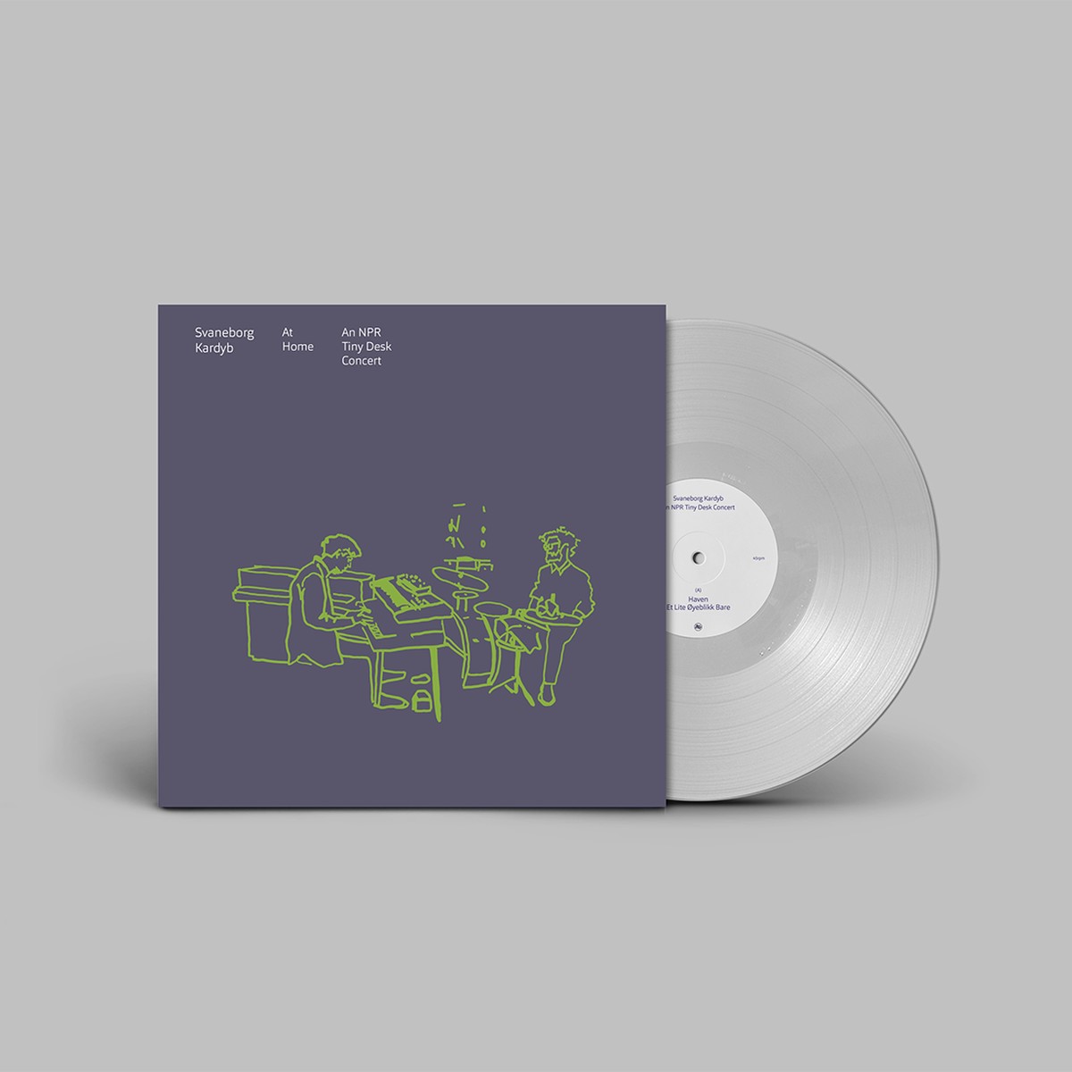 At Home (An NPR Tiny Desk Concert): Clear Vinyl LP
