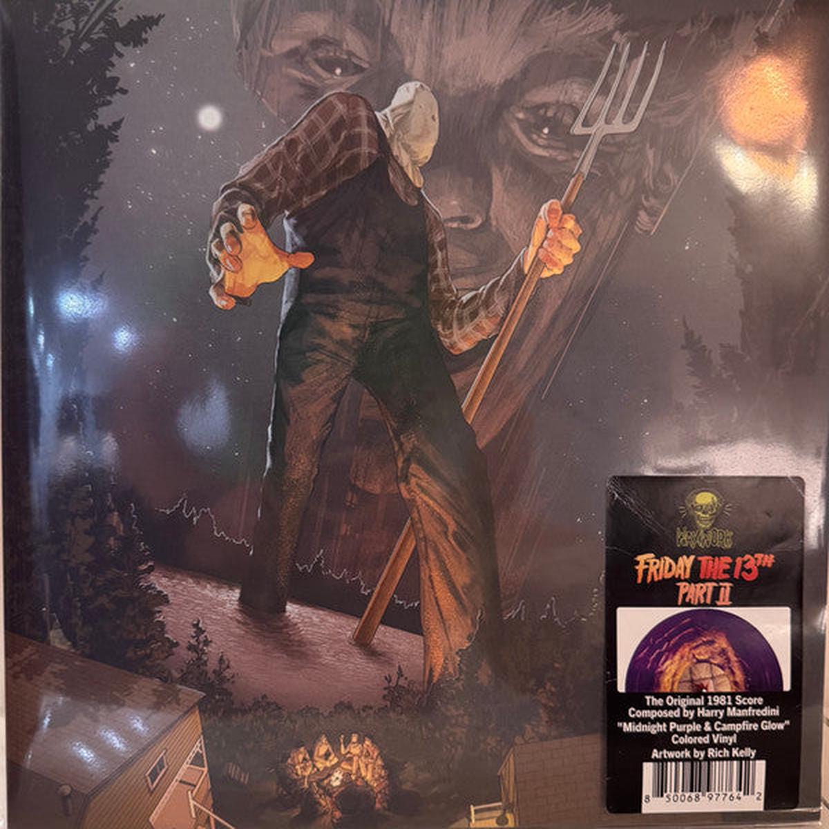 FRIDAY THE 13TH : PART II - SOUNDTRACK : MIDNIGHT PURPLE ... VINYL - LP