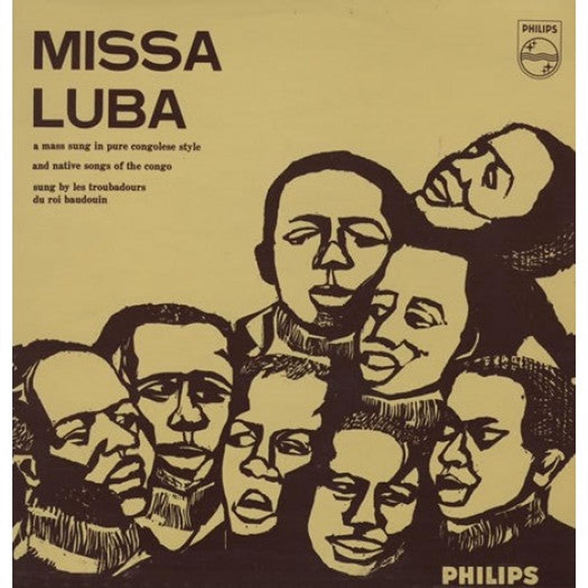 Missa Luba -Les Troubadours Du Roi Baudouin  1969 African, Religious (Rare Vinyl)