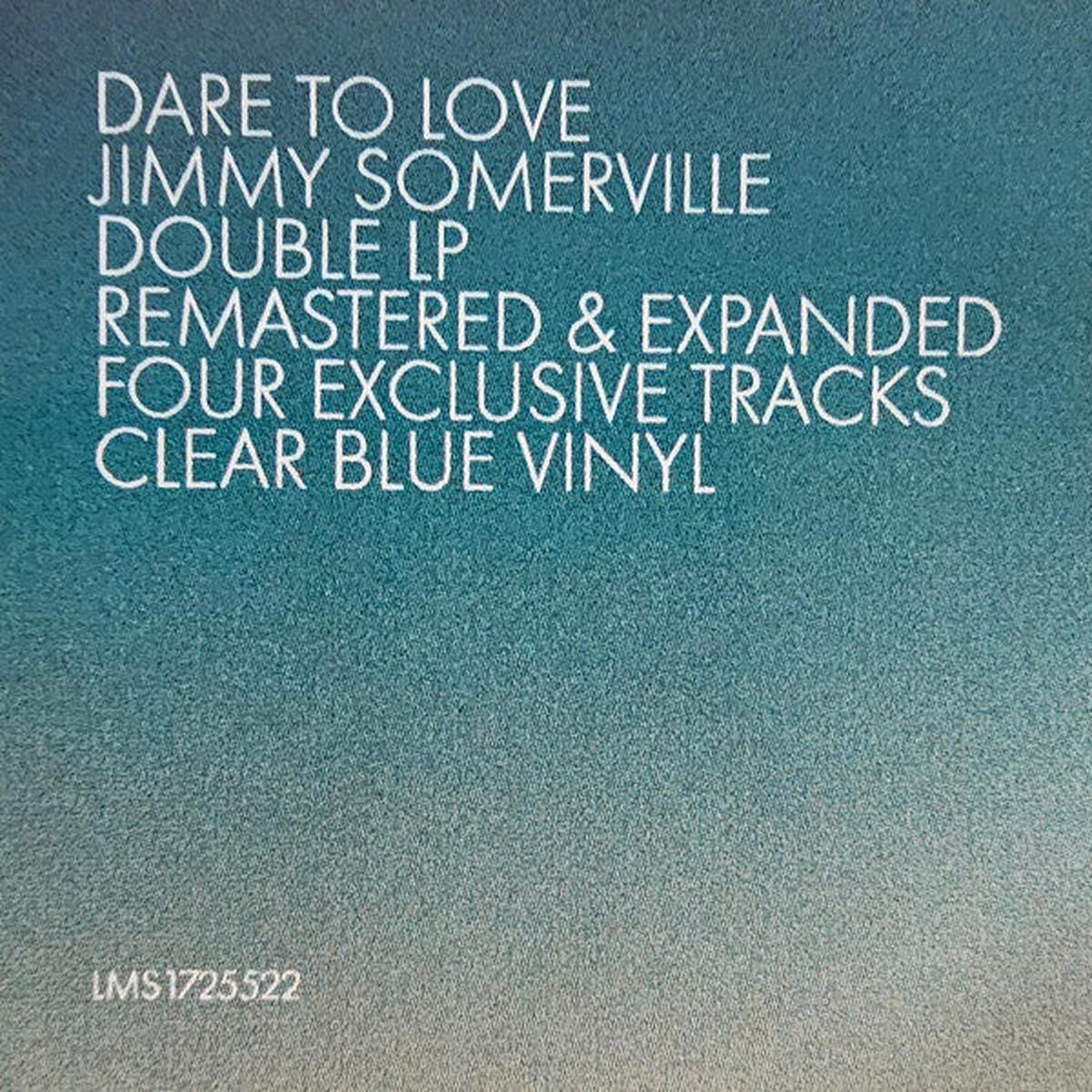 SOMERVILLE JIMMY 8211 DARE TO LOVE 30TH ANNIVERSARY (2LP) 8211 LP