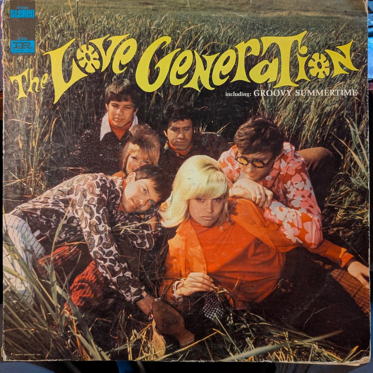 The Love Generation The Love Generation (Pop, Vinyl LP) LP 12351 VERY RARE