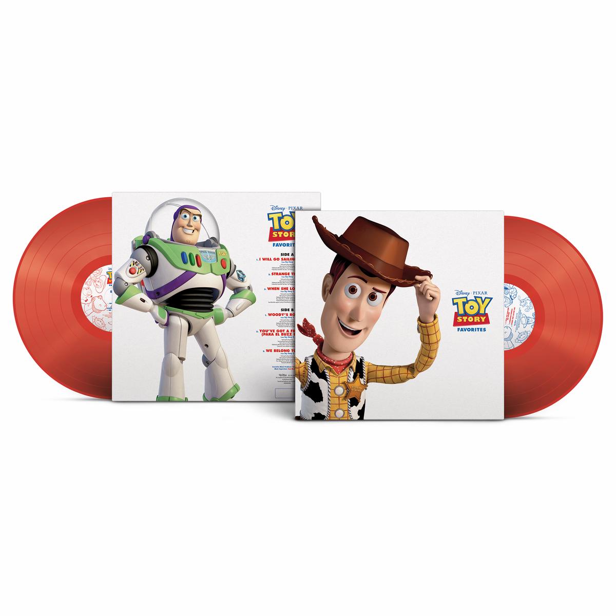 Toy Story Favourites: Limited Disney 100 Red Vinyl LP