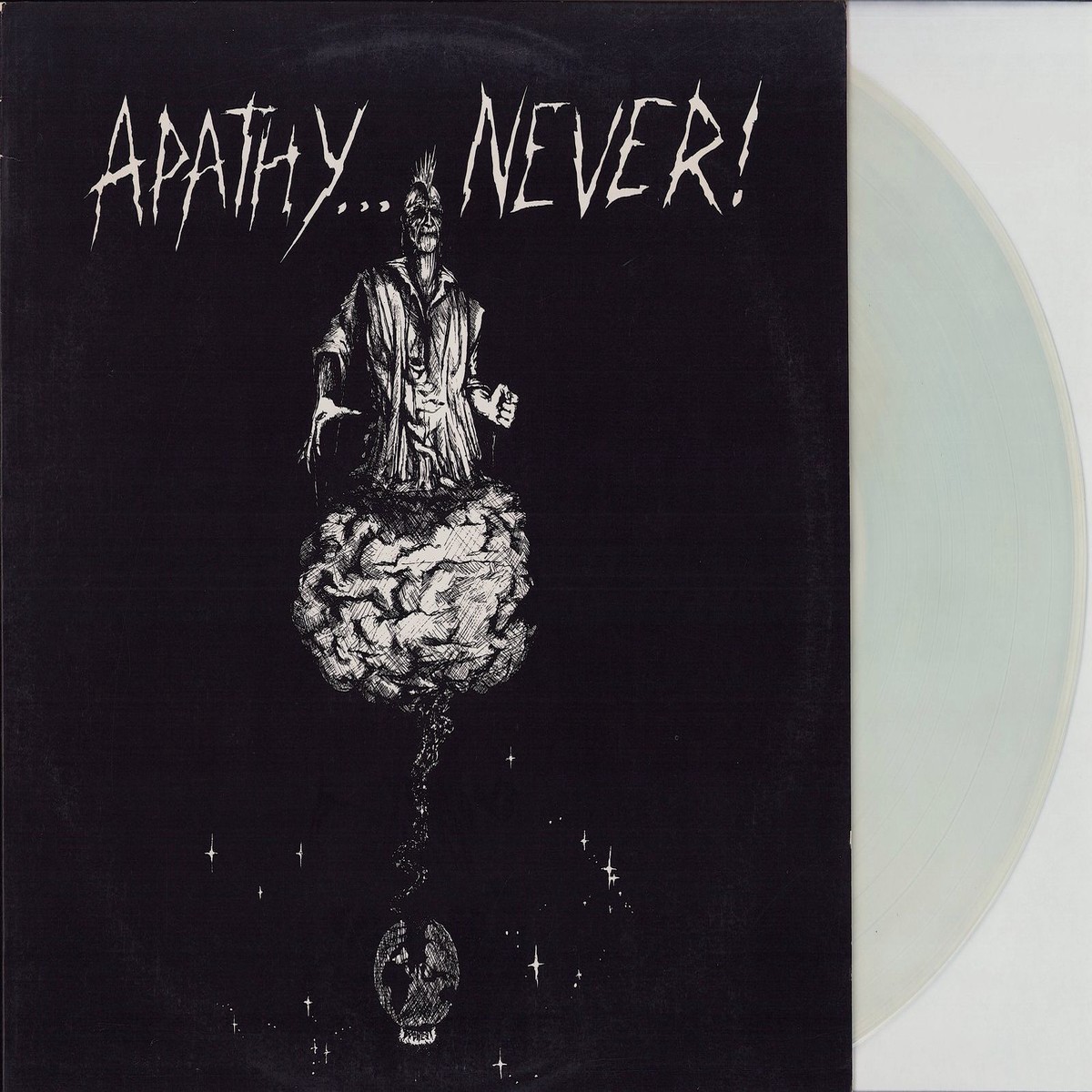 Various Apathy... Never! (Clear Vinyl LP | US Original | 1986)