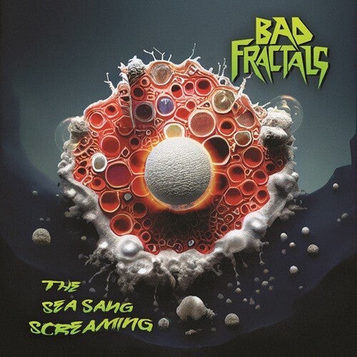 Bad Fractals: Sea Sang Screaming - Sea Green Vinyl - VINYL LP