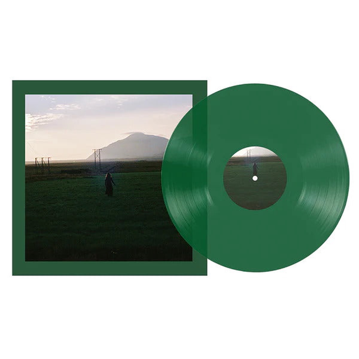 ASGEIR - JULIA : TRANSPARENT GREEN VINYL - LP