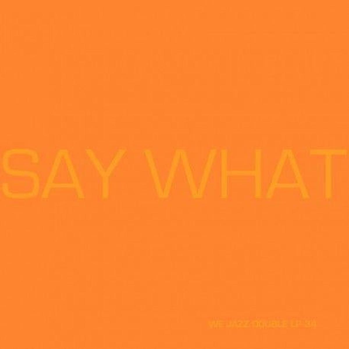Say What - Say What (2 LPs)