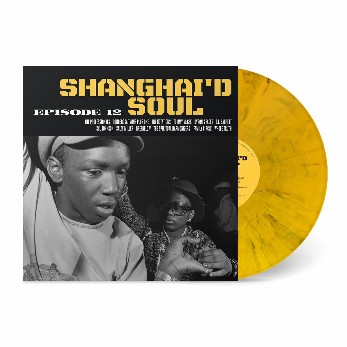Shanghai8217d Soul Episode 12 Limited Yellow 038 Black Splatter Vinyl LP