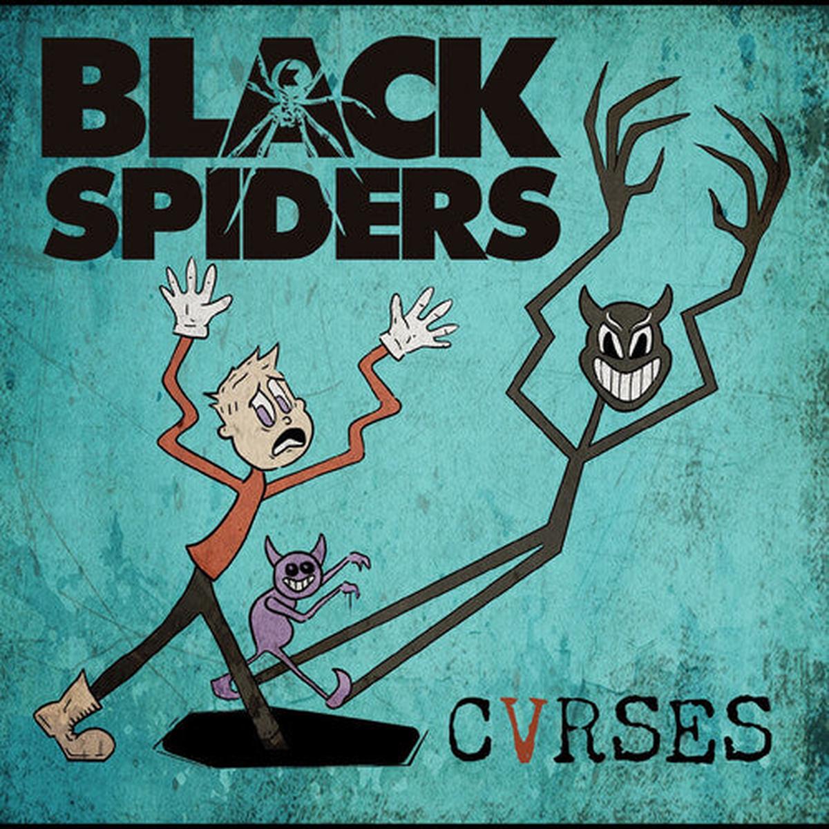 Black Spiders: Cvrses - VINYL LP