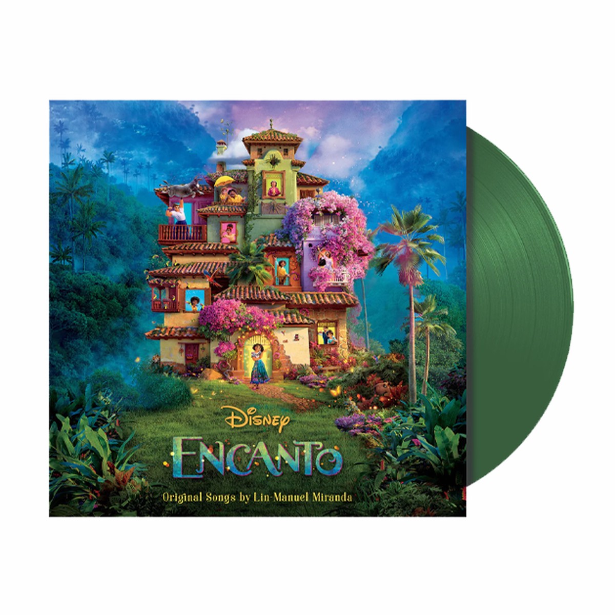 Encanto: Limited Translucent Emerald Green Vinyl LP