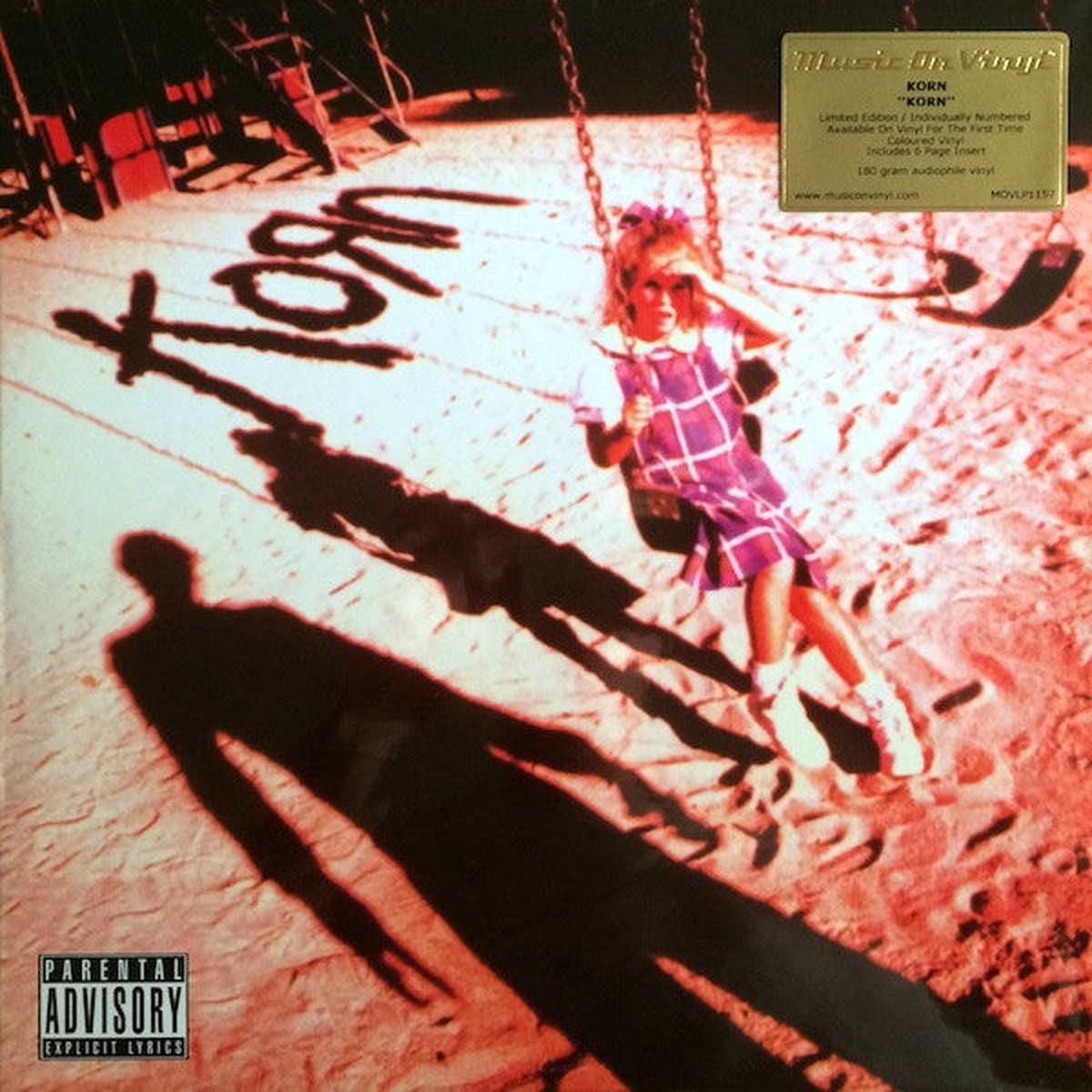 KORN - KORN (1994) : 2LP 180 GRAM AUDIOPHILE - LP