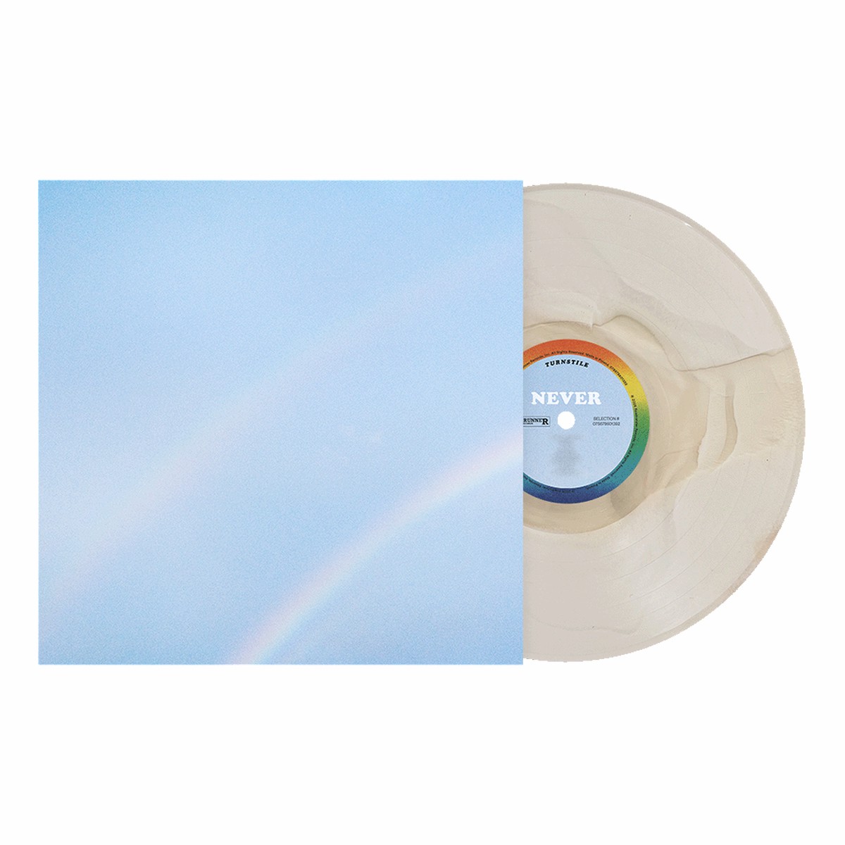 TURNSTILE - NEVER ENOUGH : SNOW VINYL - LP