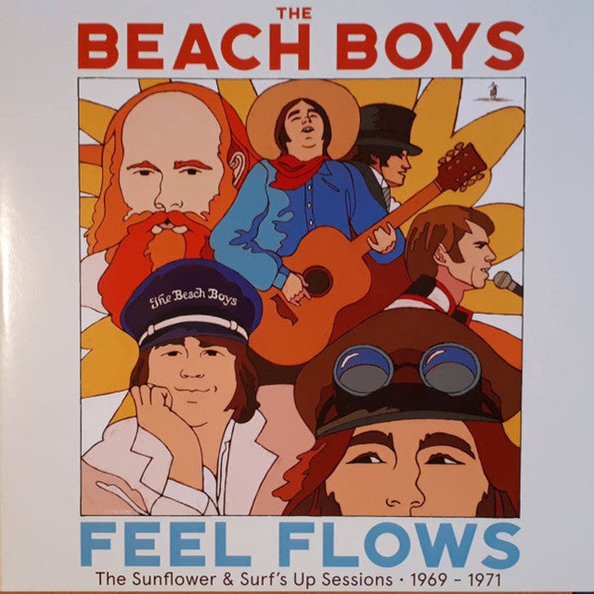 BEACH BOYS - FEEL FLOWS (SUNFLOWER & SURF'S UP) : 2LP - LP
