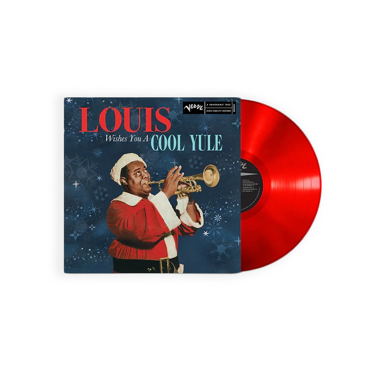 Louis Wishes You A Cool Yule: Red Vinyl LP