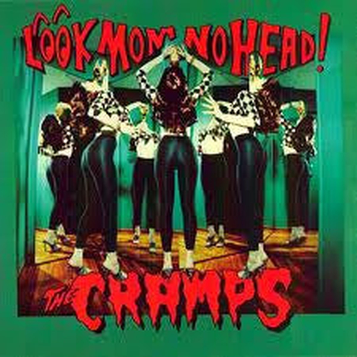 CRAMPS - LOOK MOM NO HEAD : CARDINAL RED VINYL - LP