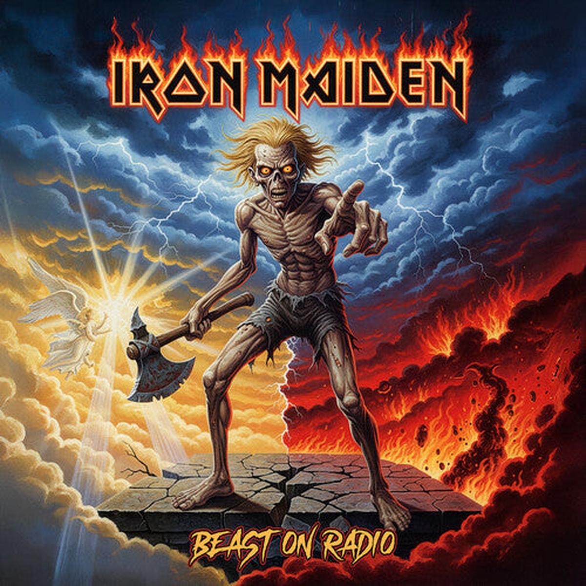 Iron Maiden: Beast on Radio - Yellow - VINYL LP