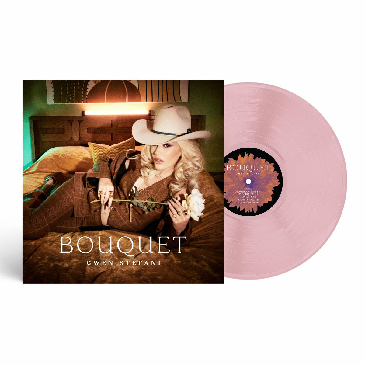 Bouquet Peony Pink Vinyl