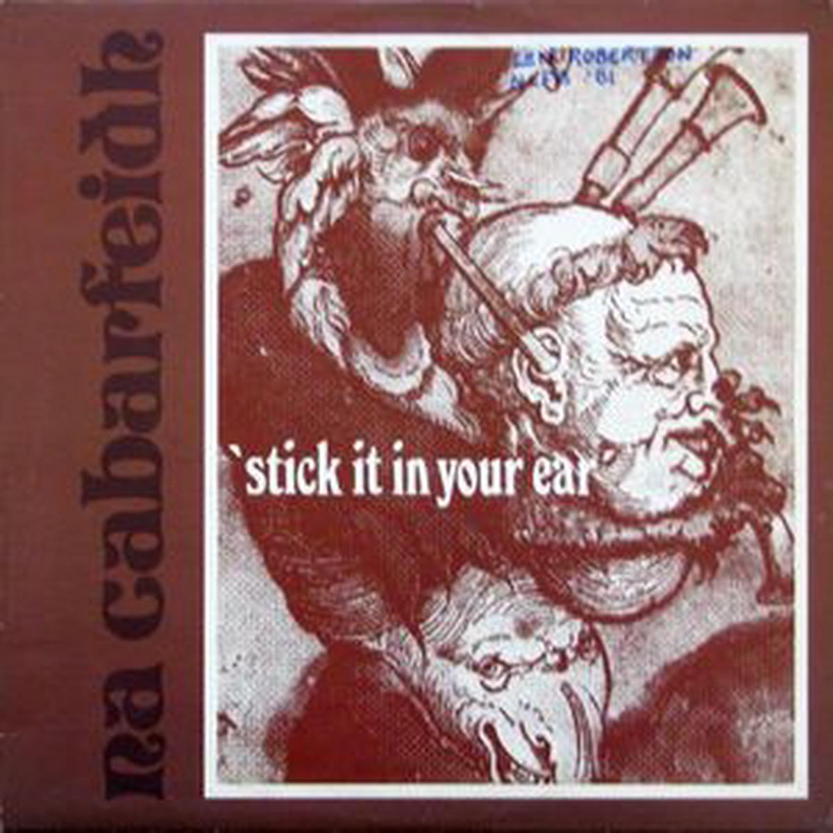 Na Cabarfeidh Stick It In Your Ear 1981 Celtic Folk (vinyl)