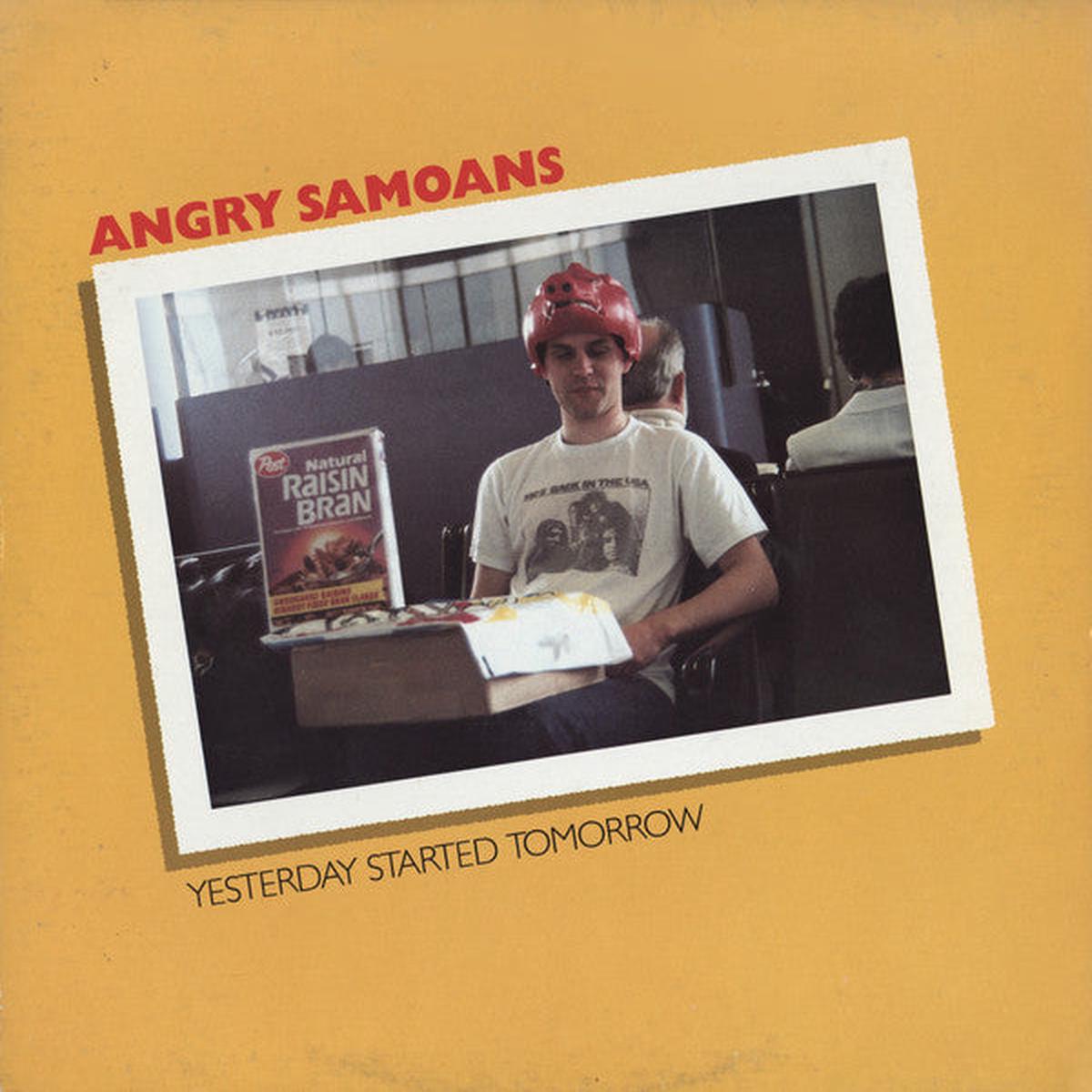 Angry Samoans  Yesterday Started Tomorrow - 1987-Punk Rock (vinyl )