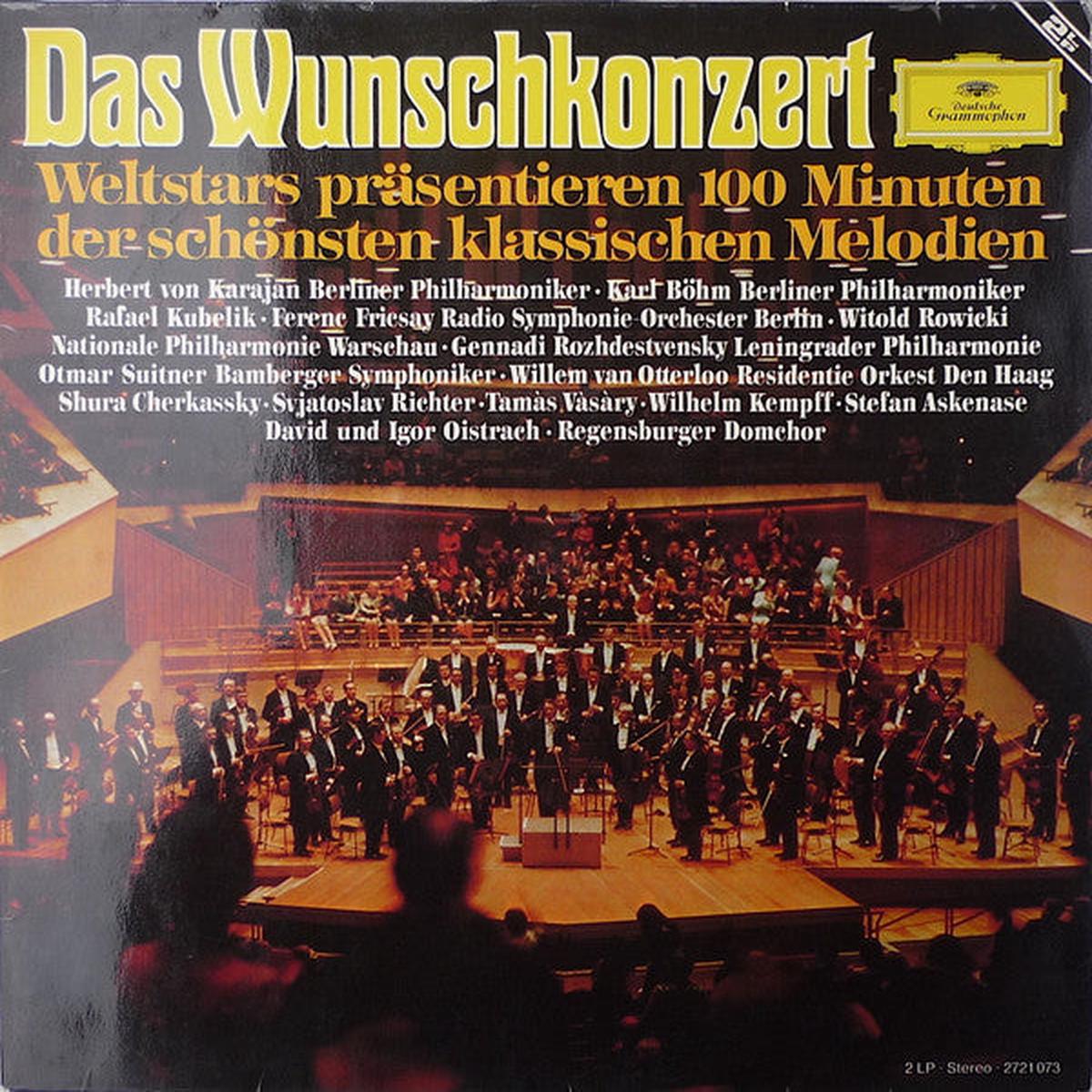 Various Das Wunschkonzert - 2lps- 1974Classical, Baroque, Classical, Romantic, Modern (vinyl)