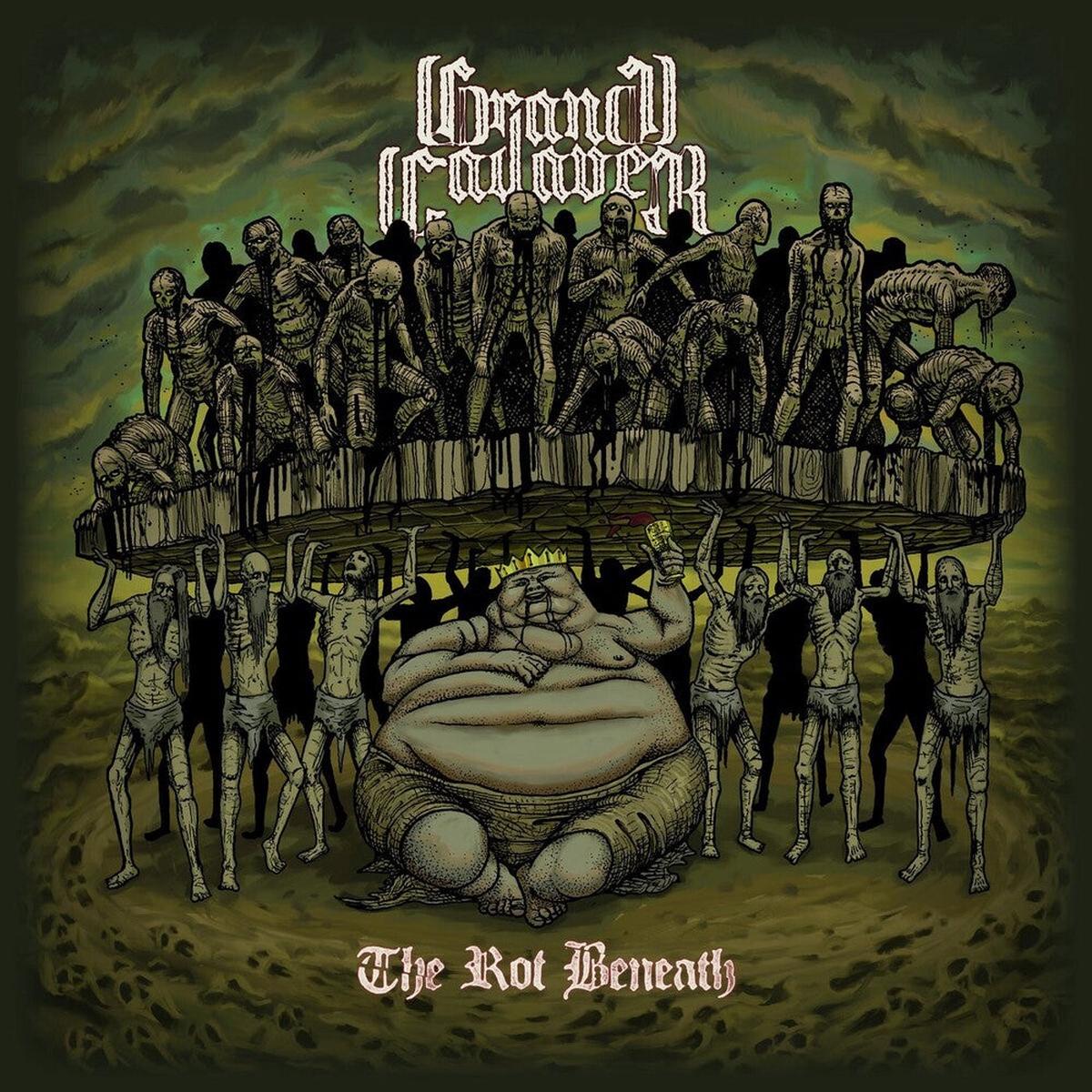 Grand Cadaver - Rot Beneath - Black/Green (Blk) [Colored Vinyl] (Grn)