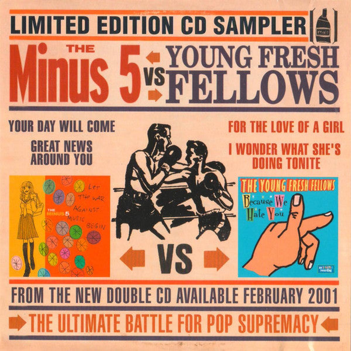 The Minus 5 vs. Young Fresh Fellows - Young Fresh Fellows vs. The Minus 5 CD Sampler
