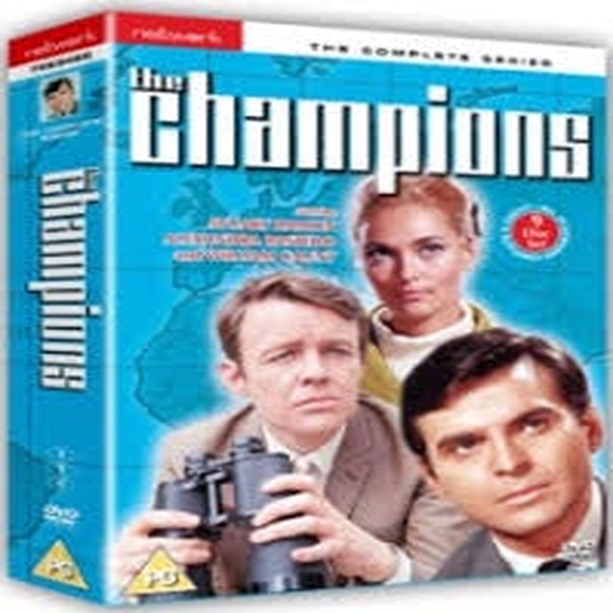 CHAMPIONS THE COMPLETE SERIES REGION 2 9DVD VG