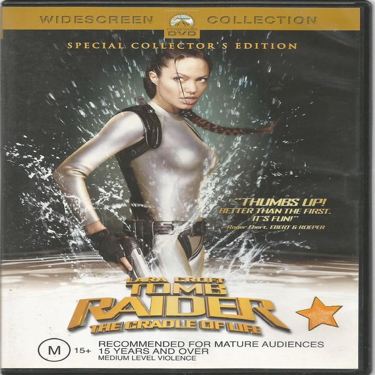 LARA CROFT TOMB RAIDER THE CRADLE OF LIFE REGION ONE DVD NM