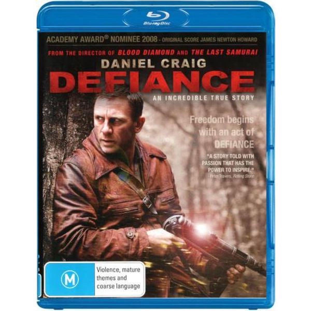 DEFIANCE BLURAY VG+