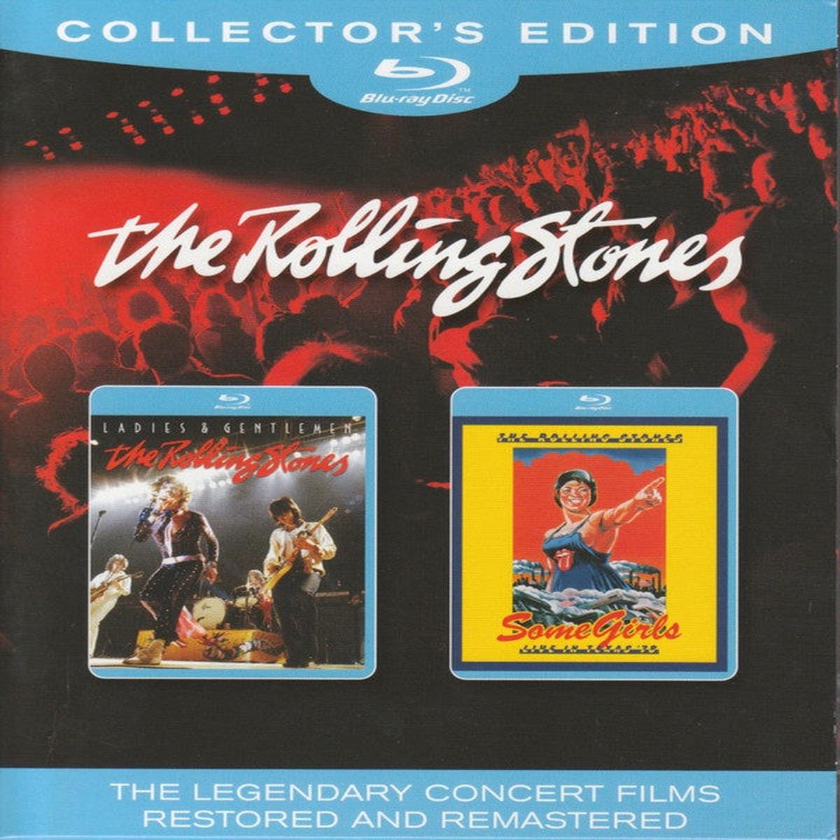 THE ROLLING STONES-LADIES AND GENTLEMEN + SOME GIRLS BLURAY VG