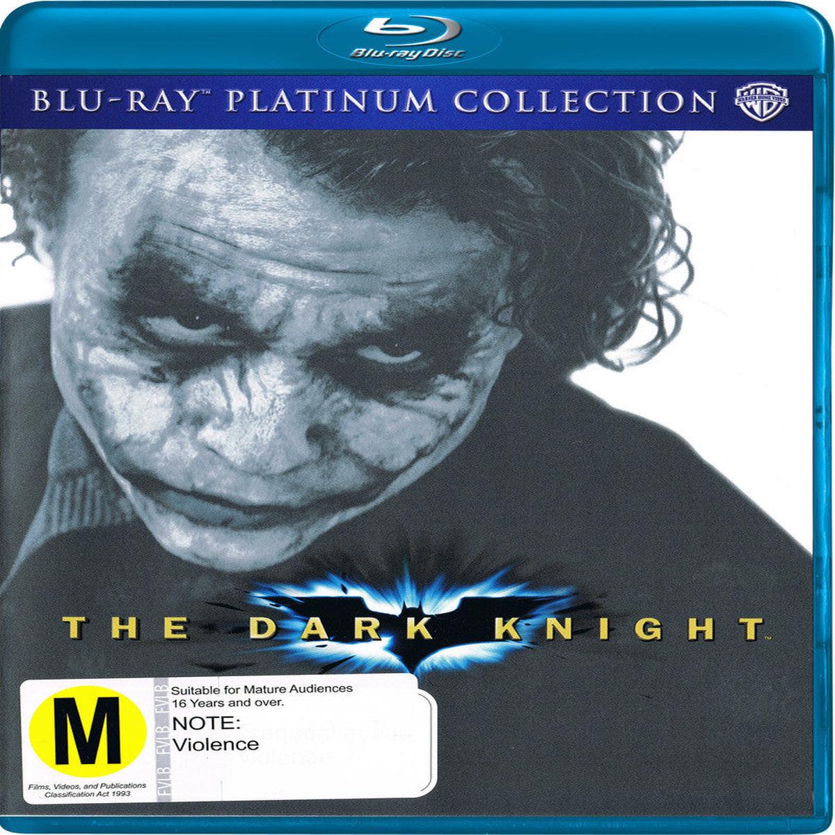DARK KNIGHT THE -2BLURAY VG