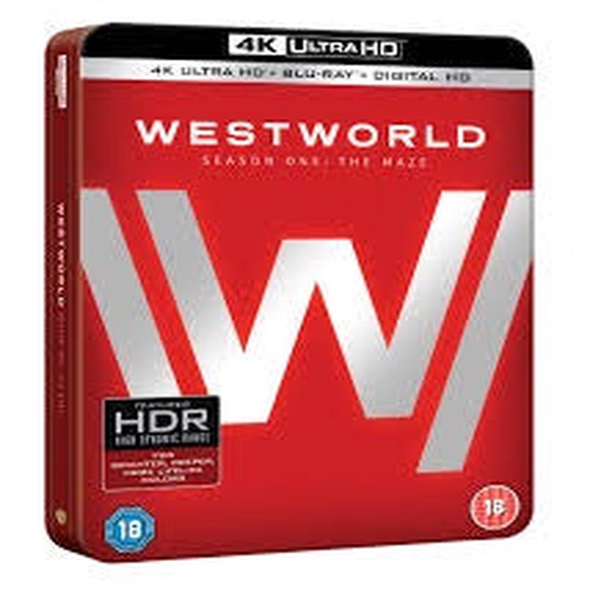 WESTWORLD-SEASON ONE: THE MAZE 4K ULTRA HD + 6BLURAY VG+