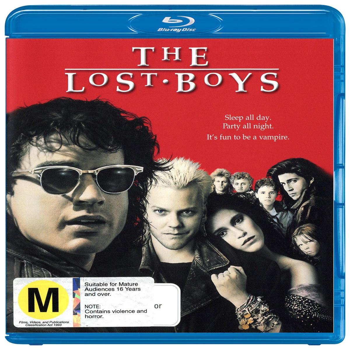 THE LOST BOYS BLURAY VG+