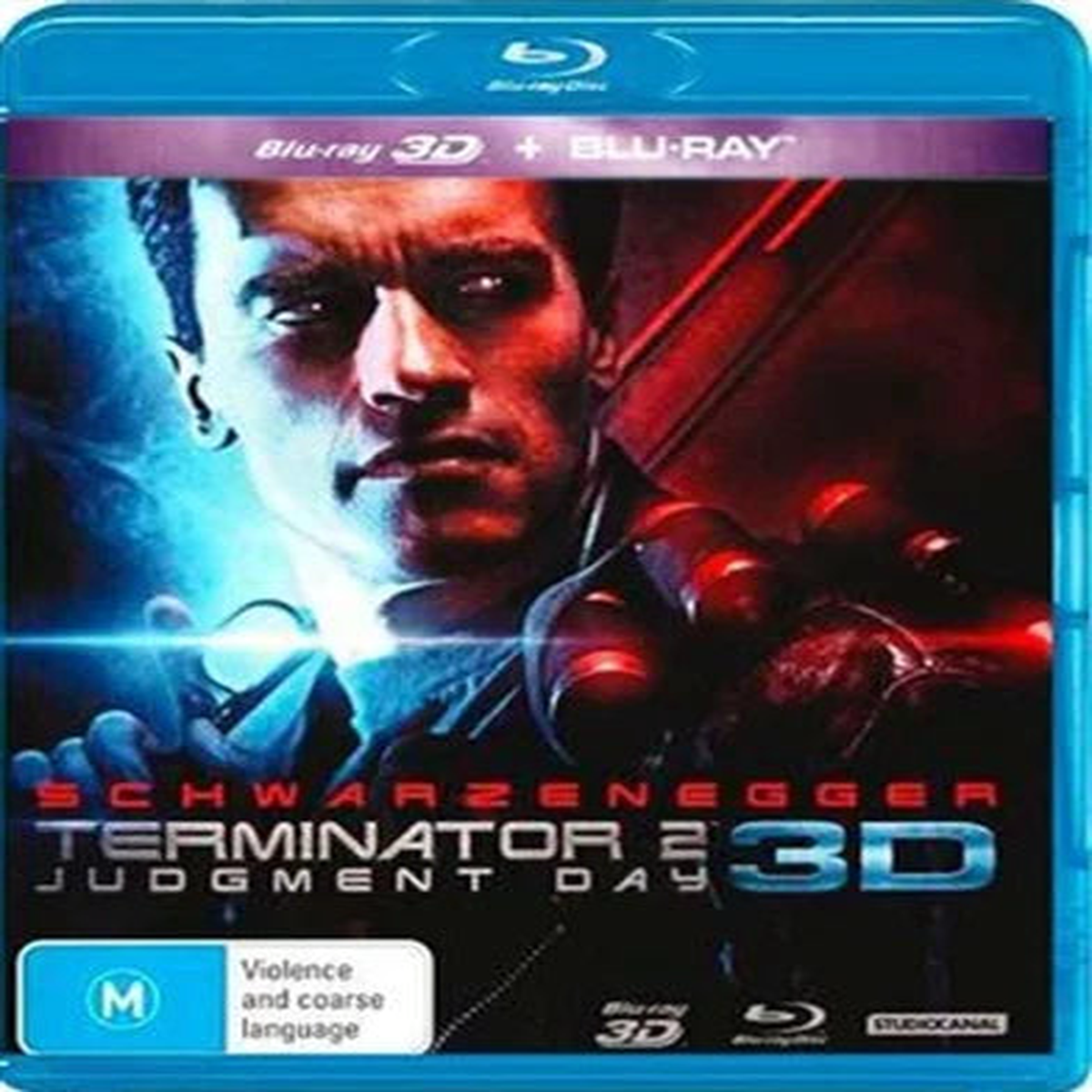 TERMINATOR 2 JUDGMENT DAY BLURAY NM