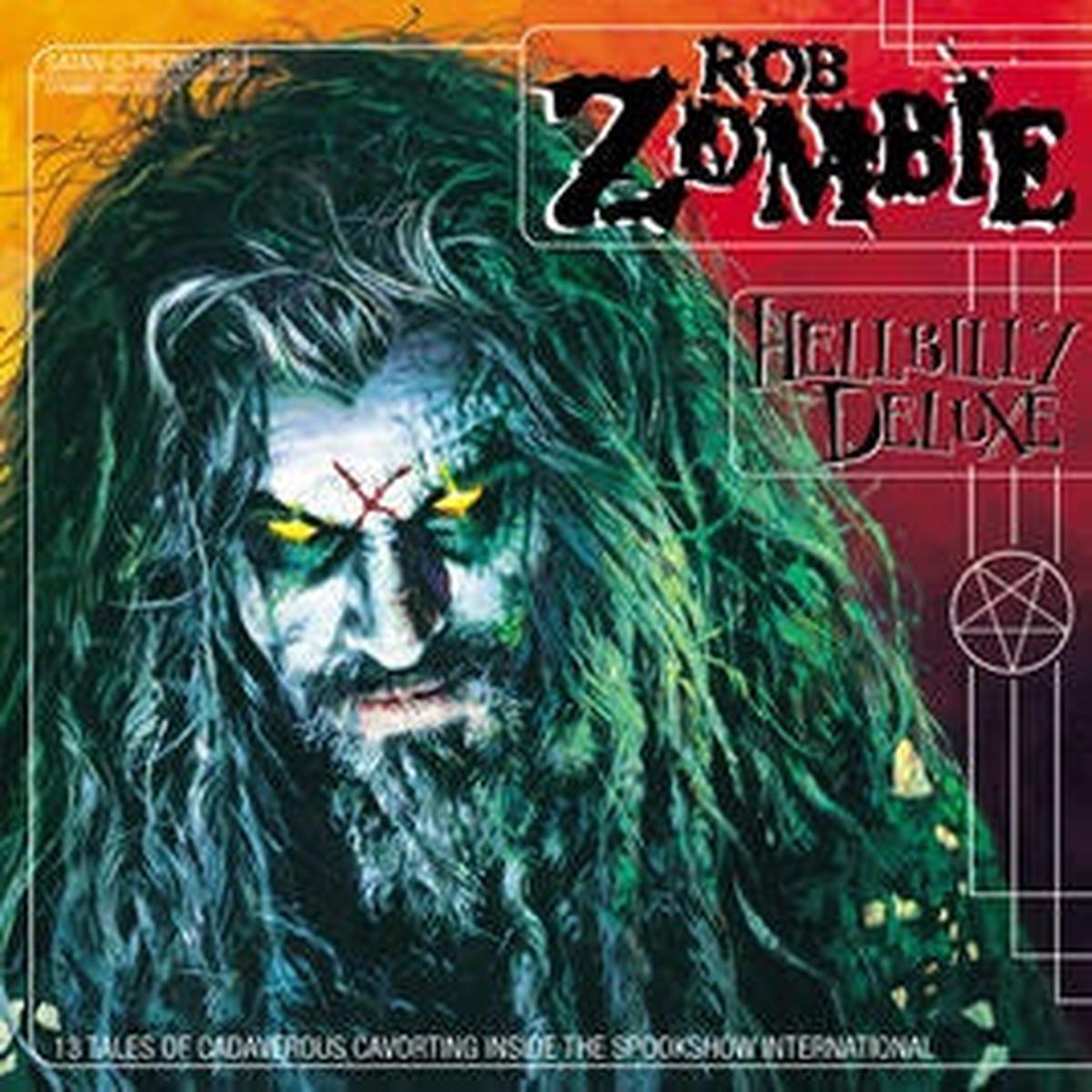 ZOMBIE ROB-HELLBILLY DELUXE GLOW IN THE DARK VINYL LP *NEW*