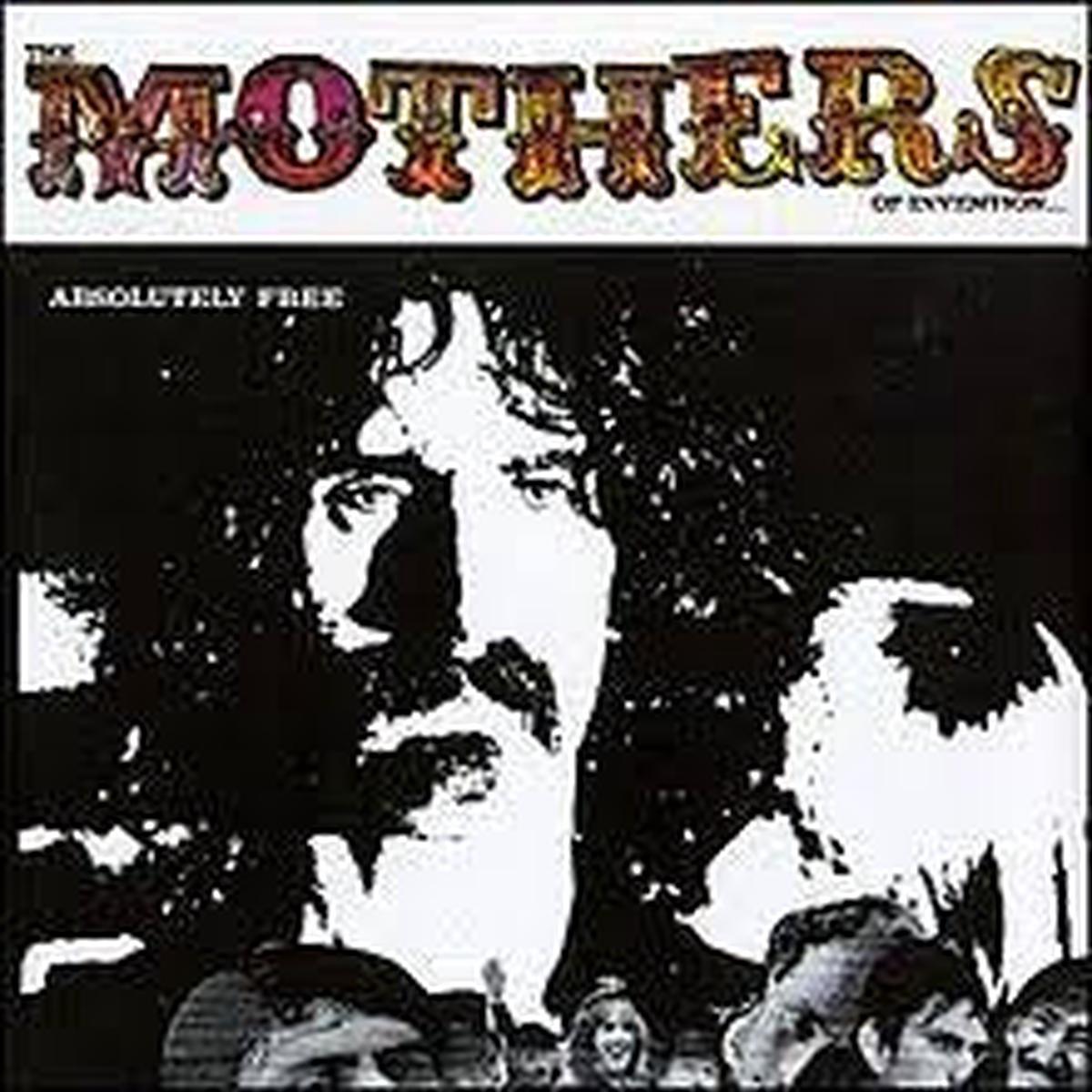 ZAPPA FRANK/ MOTHERS OF INVENTION-ABSOLUTELY FREE LP NM COVER VG+