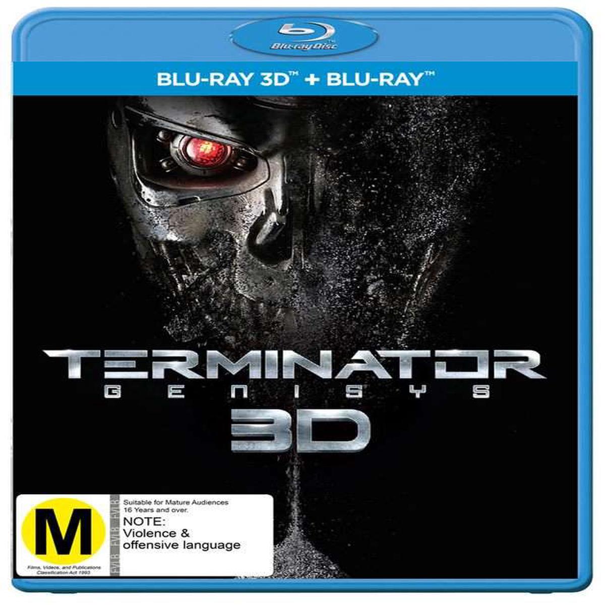 TERMINATOR GENISYS BLURAY NM